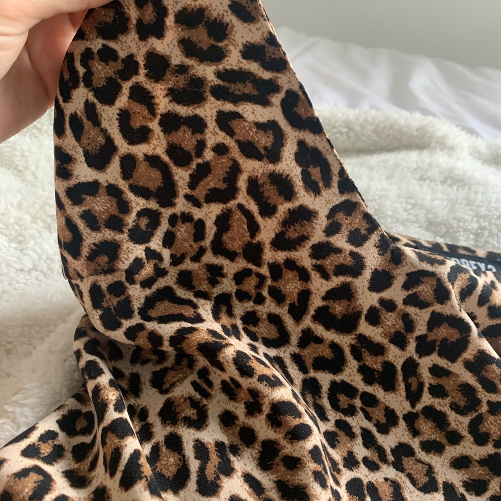 Long cheetah dress